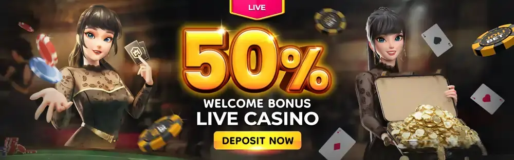 50% Welcome Bonus